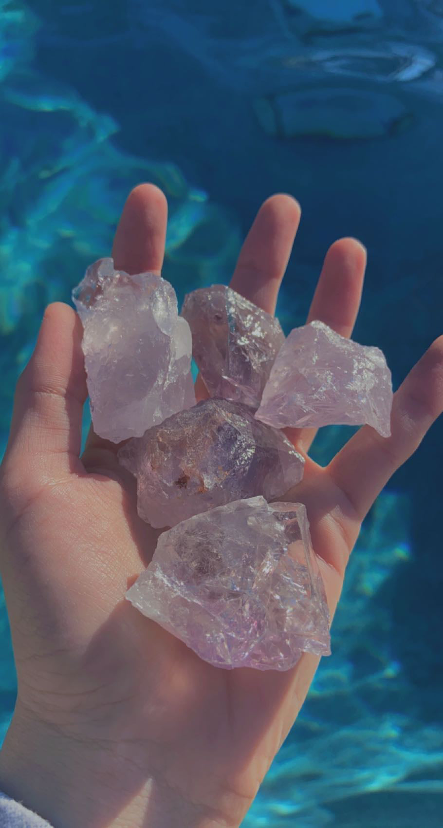 Raw Clear Amethyst