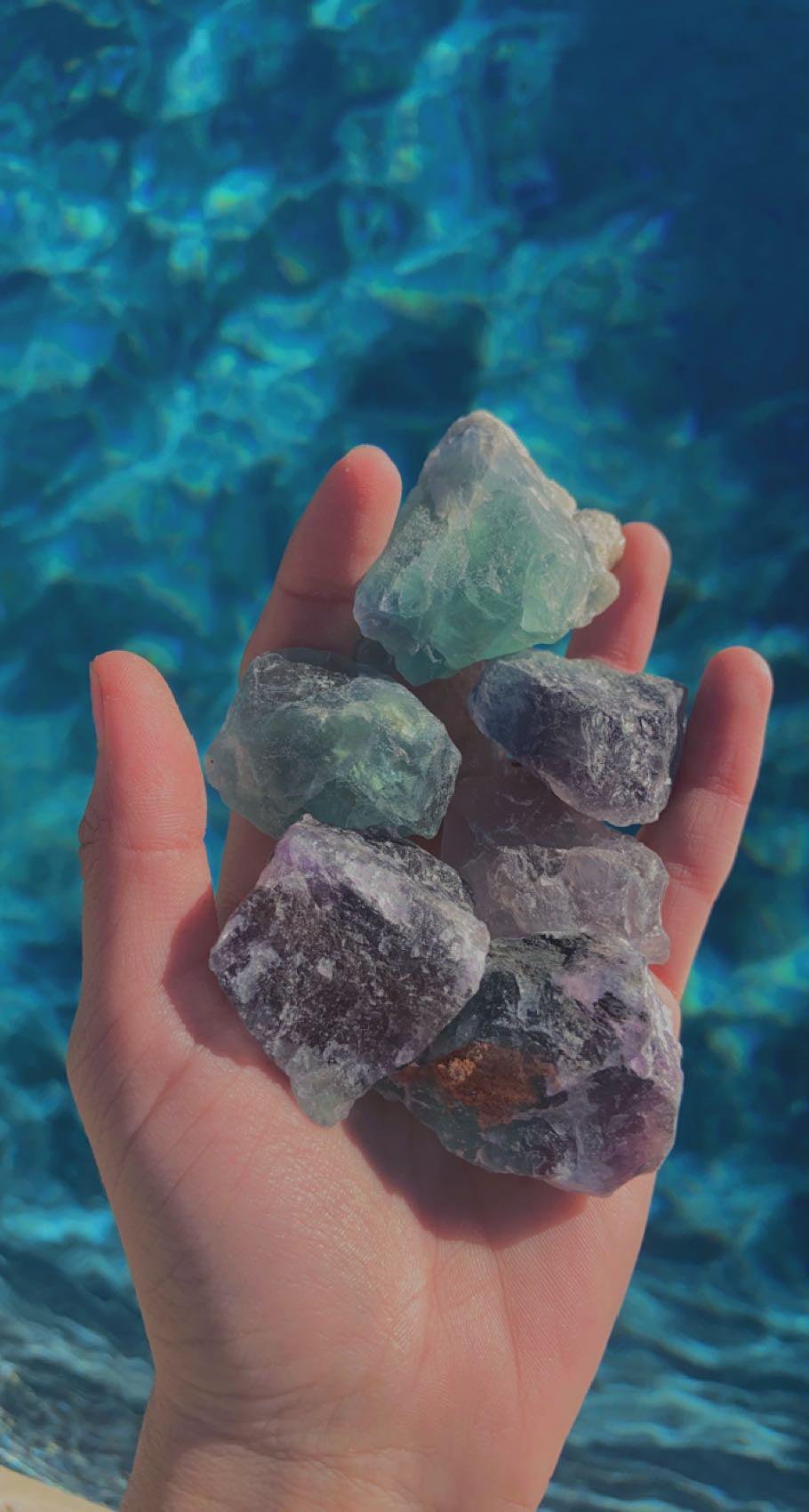 Raw Fluorite