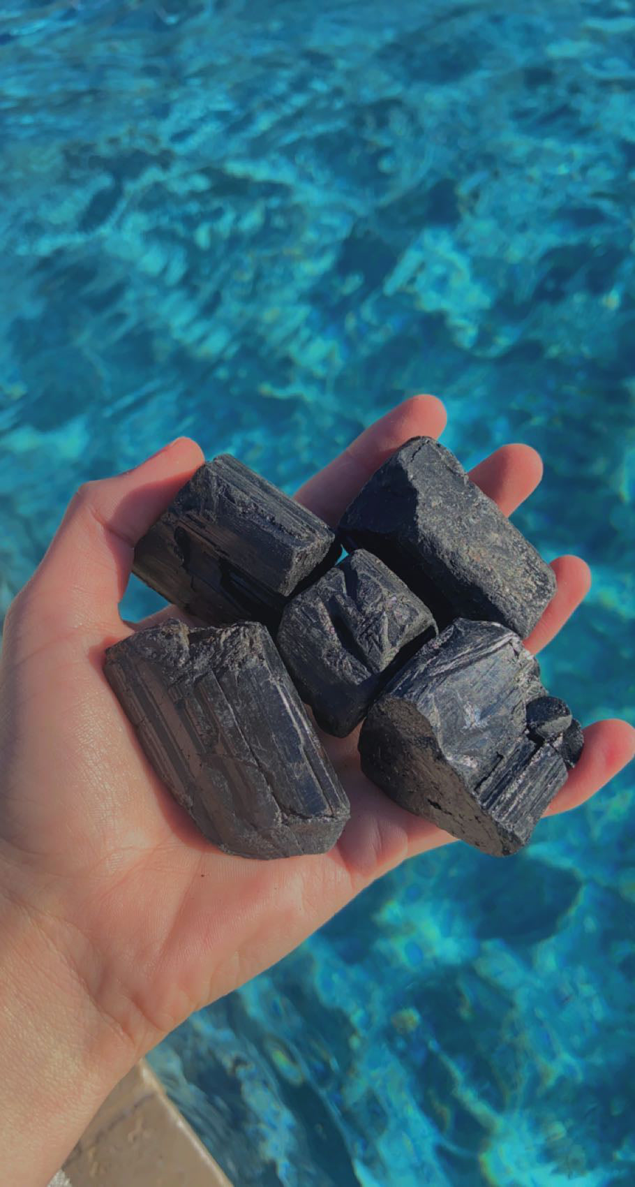 Raw Black Tourmaline