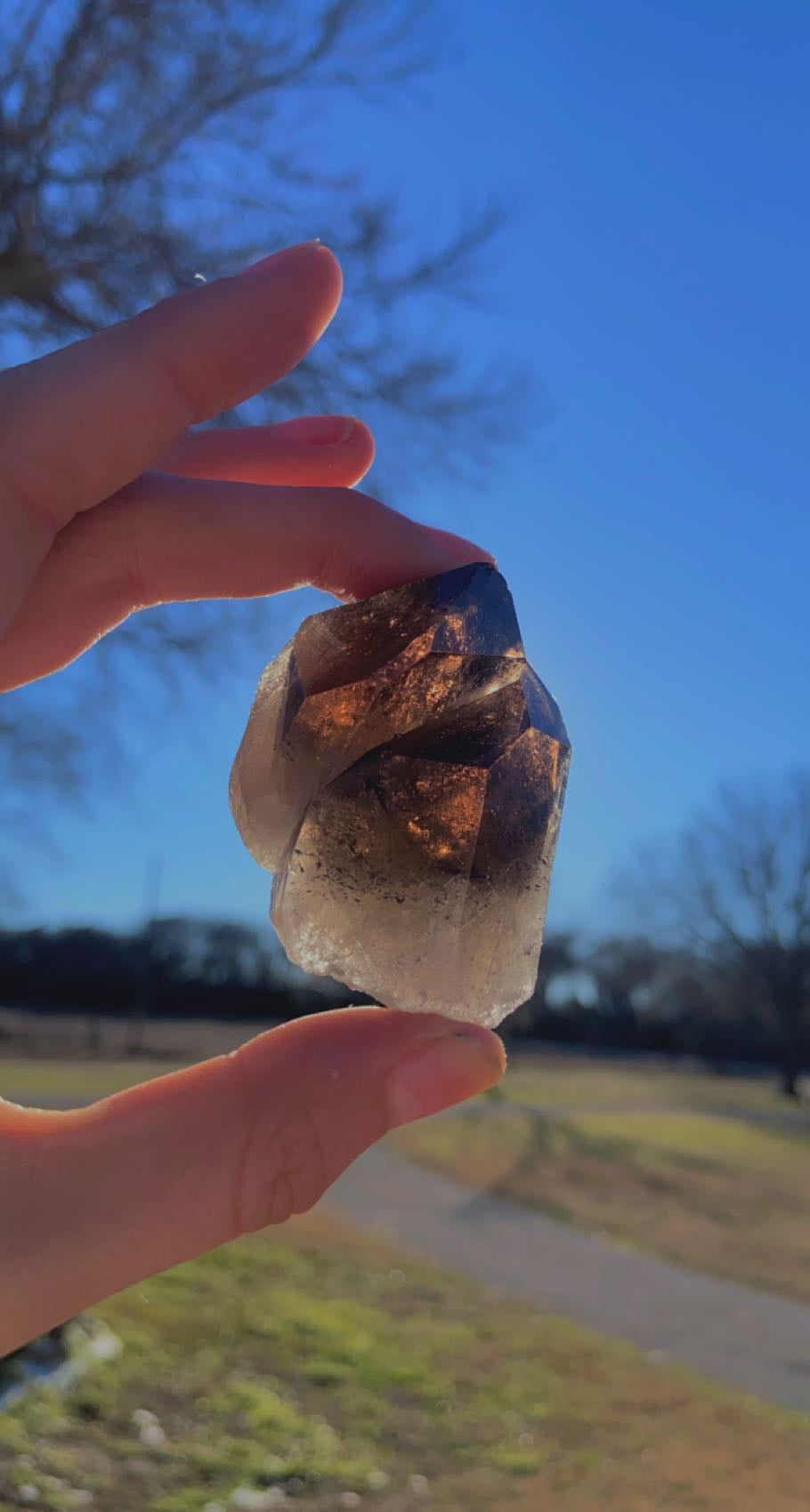 Raw Smokey Quartz Clusters