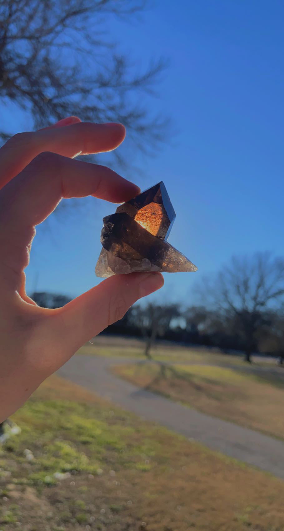 Raw Smokey Quartz Clusters