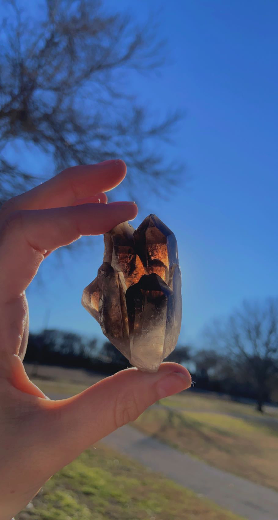 Raw Smokey Quartz Clusters