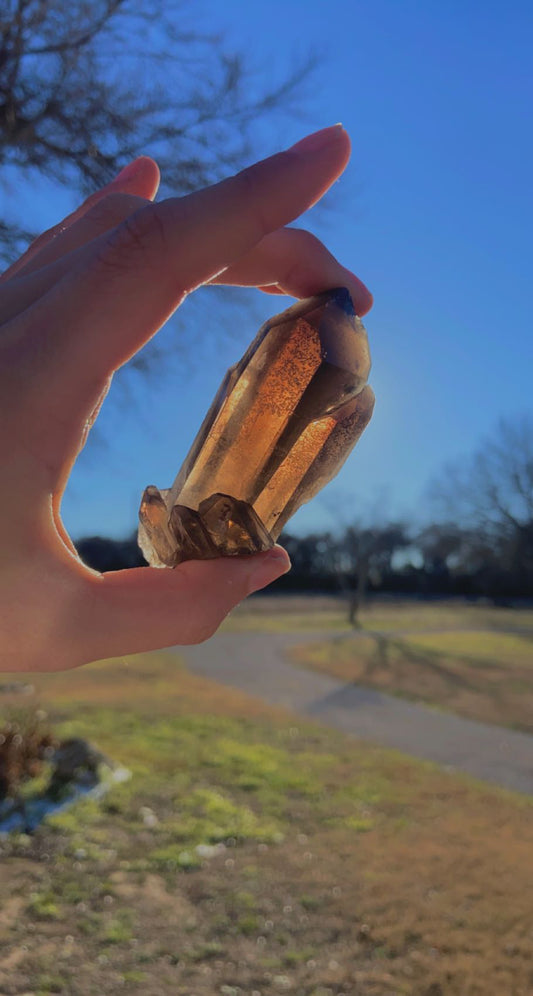 Raw Smokey Quartz Clusters