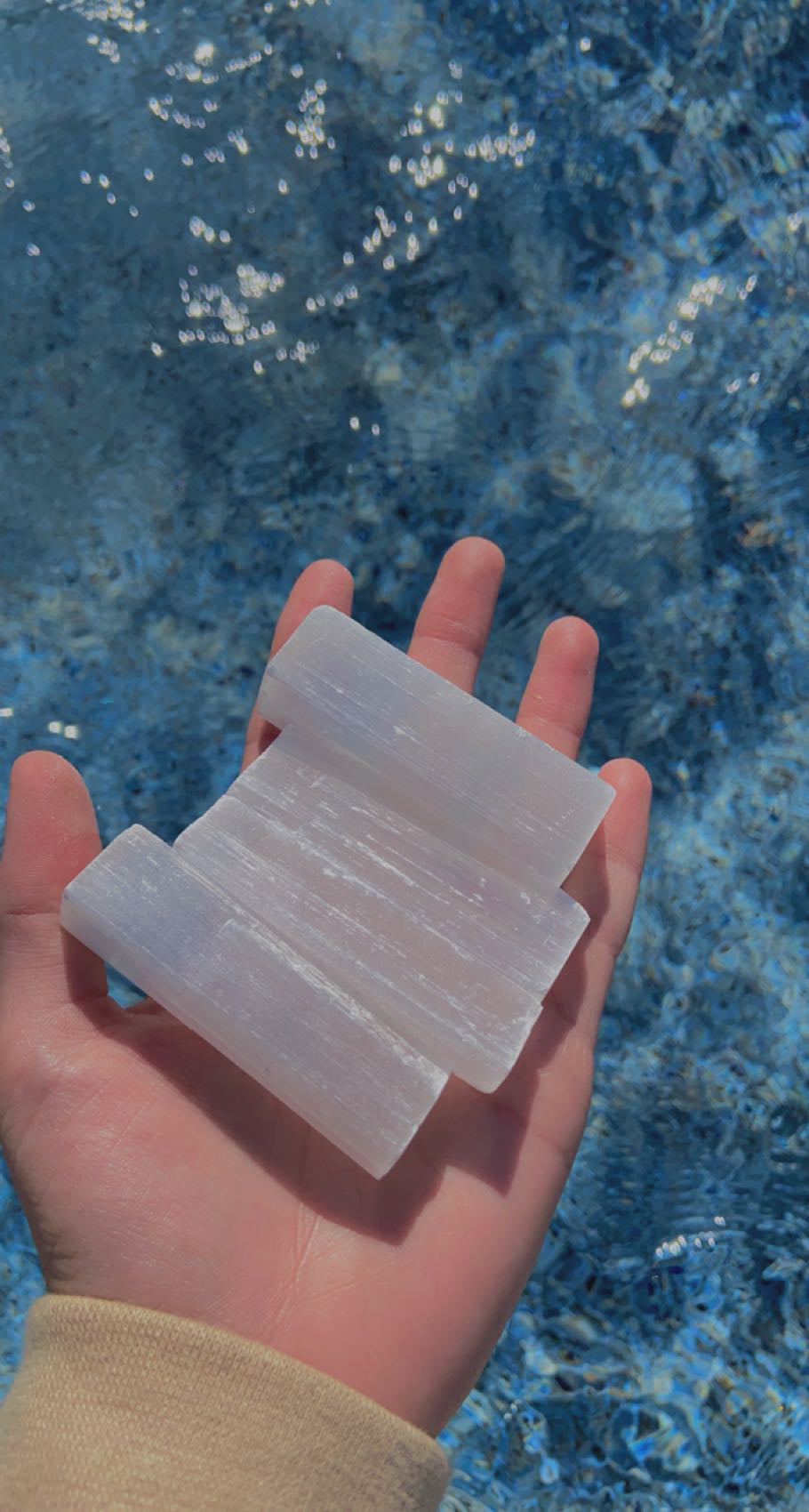 Selenite Raw Sticks