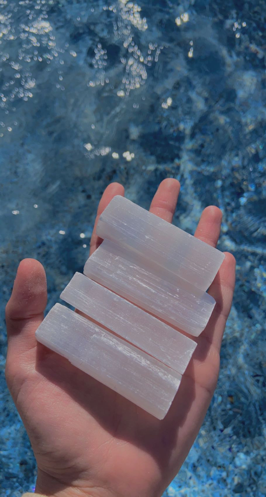 Selenite Raw Sticks