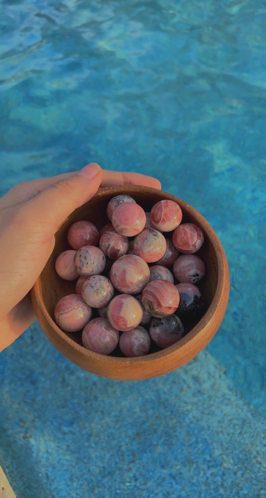 Random Mini Rhodochrosite Spheres