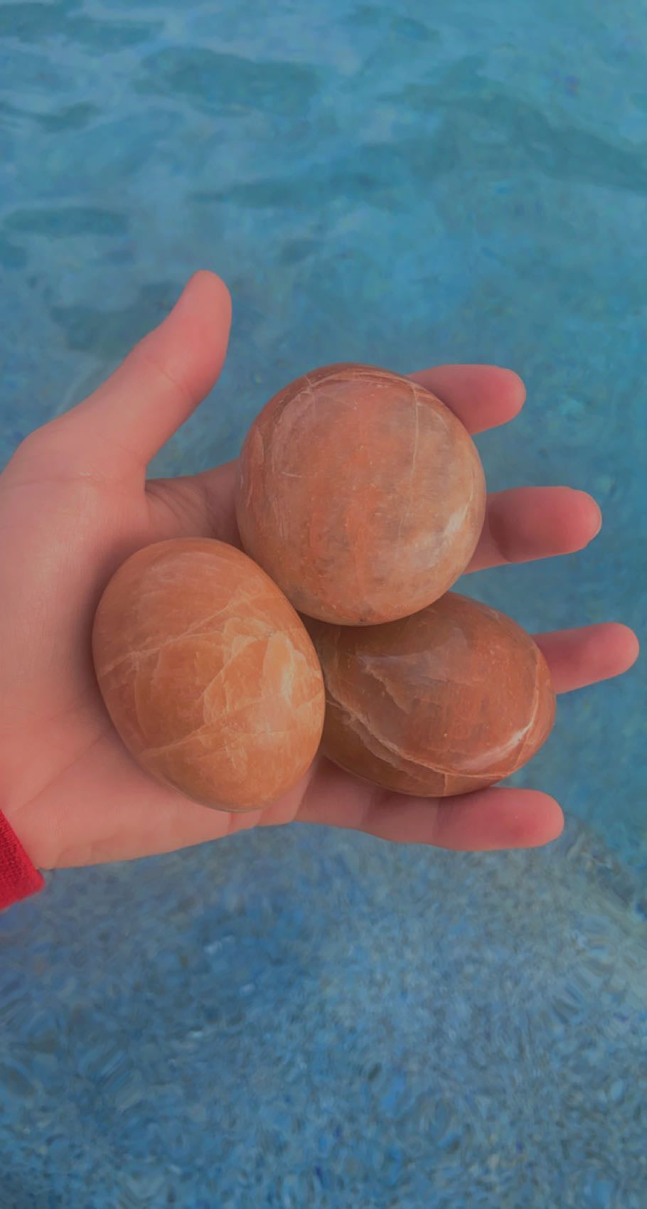 Peach Moonstone Palm