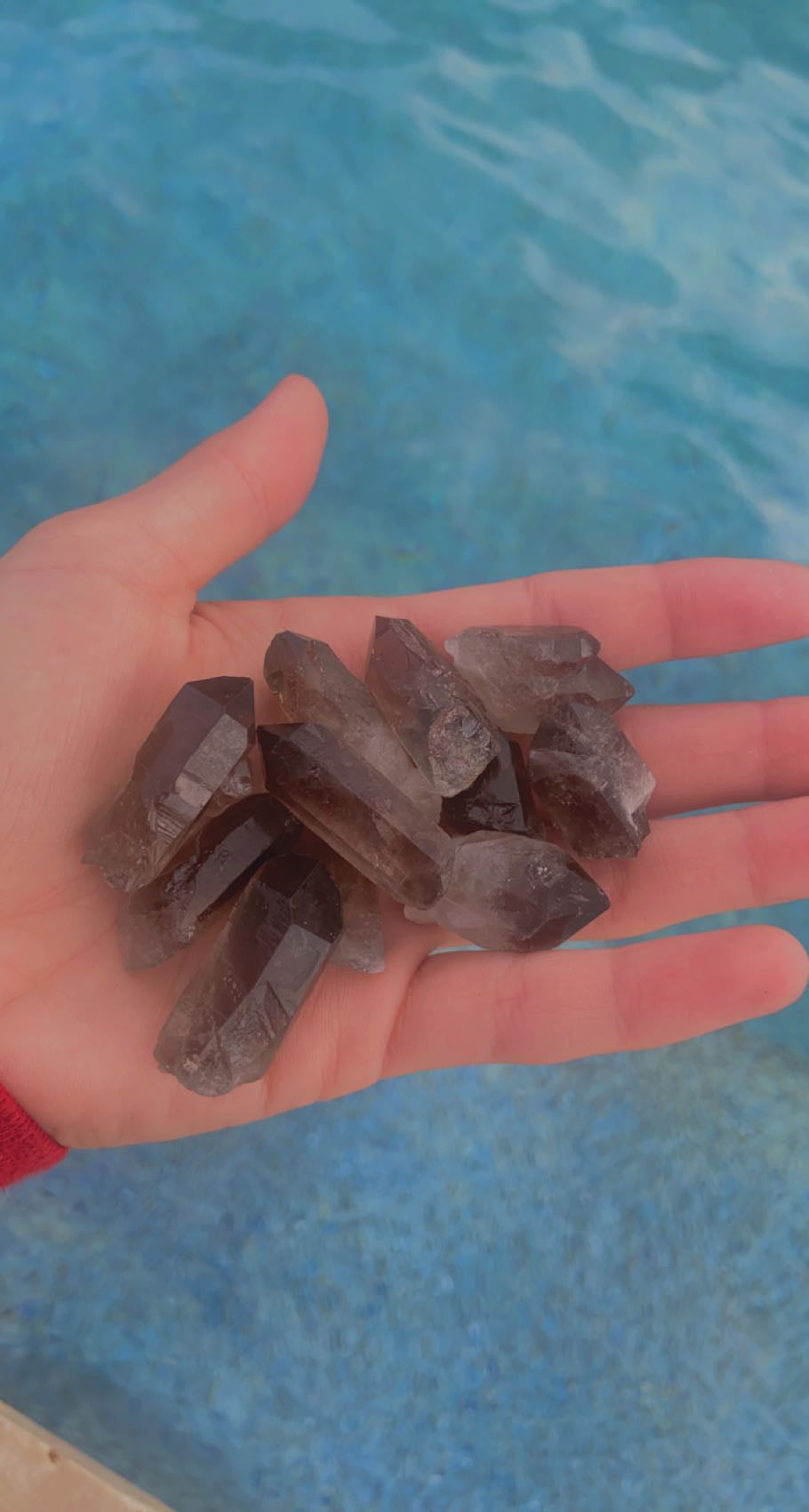 RANDOM Raw Smokey Quartz Points (Vary in size & shape)