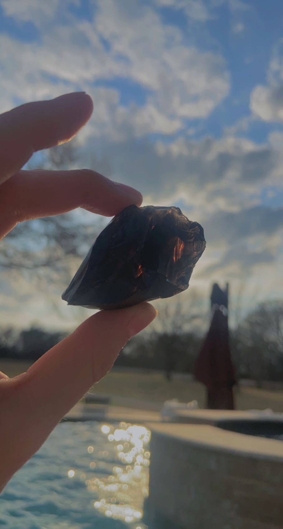 Raw Ice Obsidian