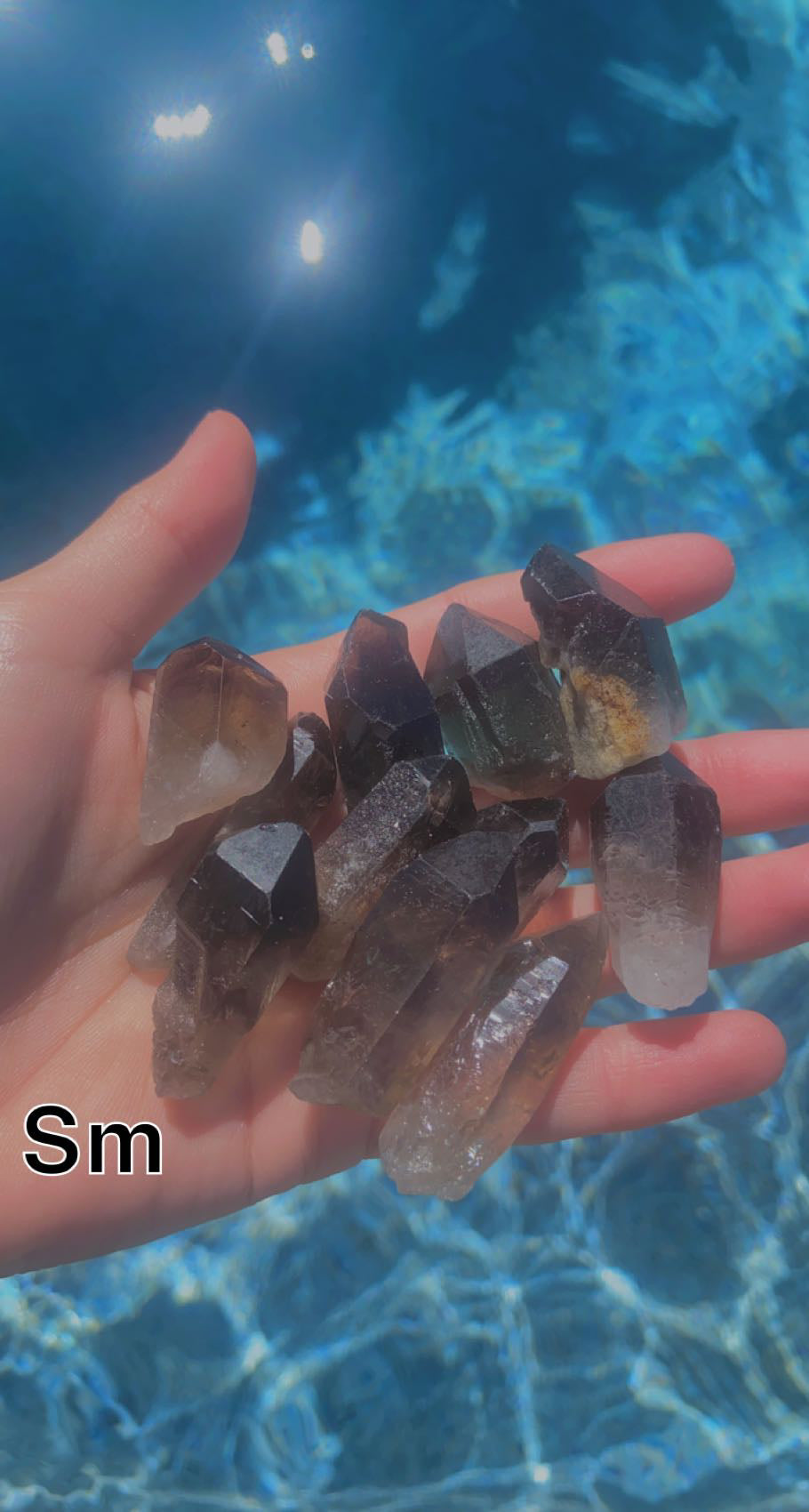 RANDOM Raw Smokey Quartz Points (Vary in size & shape)