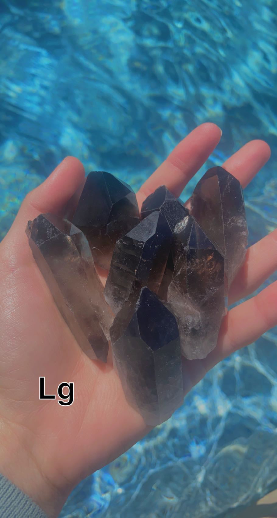 RANDOM Raw Smokey Quartz Points (Vary in size & shape)