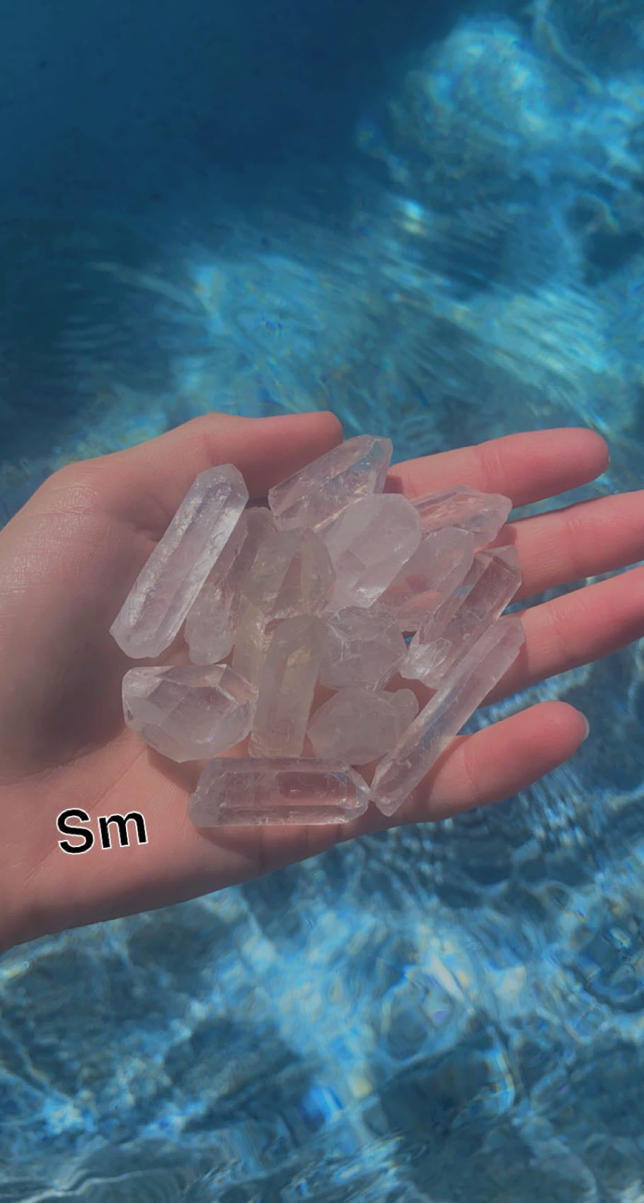 RANDOM Raw Clear Quartz Points (Vary in size & shape)