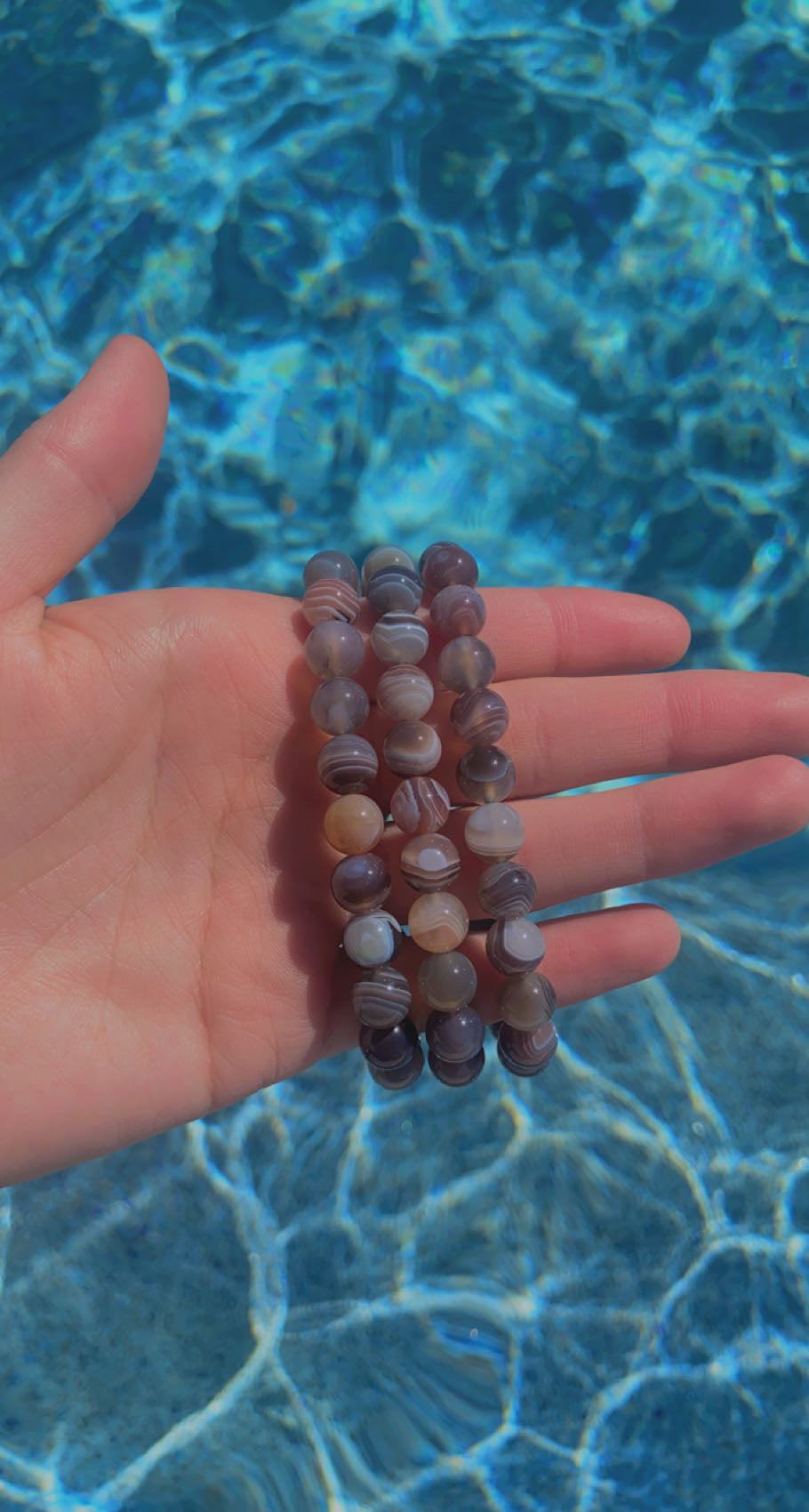 Botswana Agate Bracelets