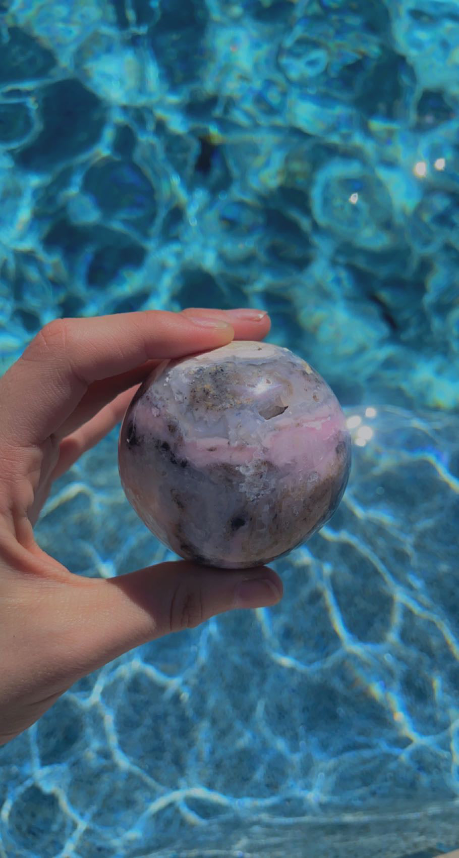 Pink Opal Spheres