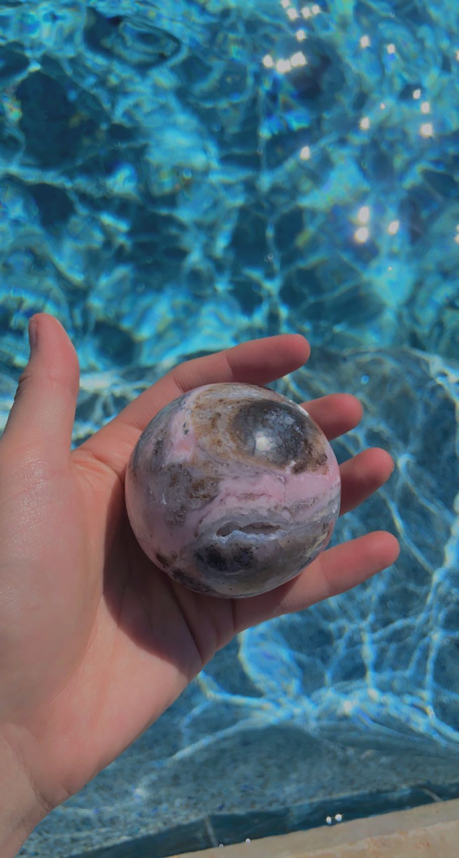 Pink Opal Spheres