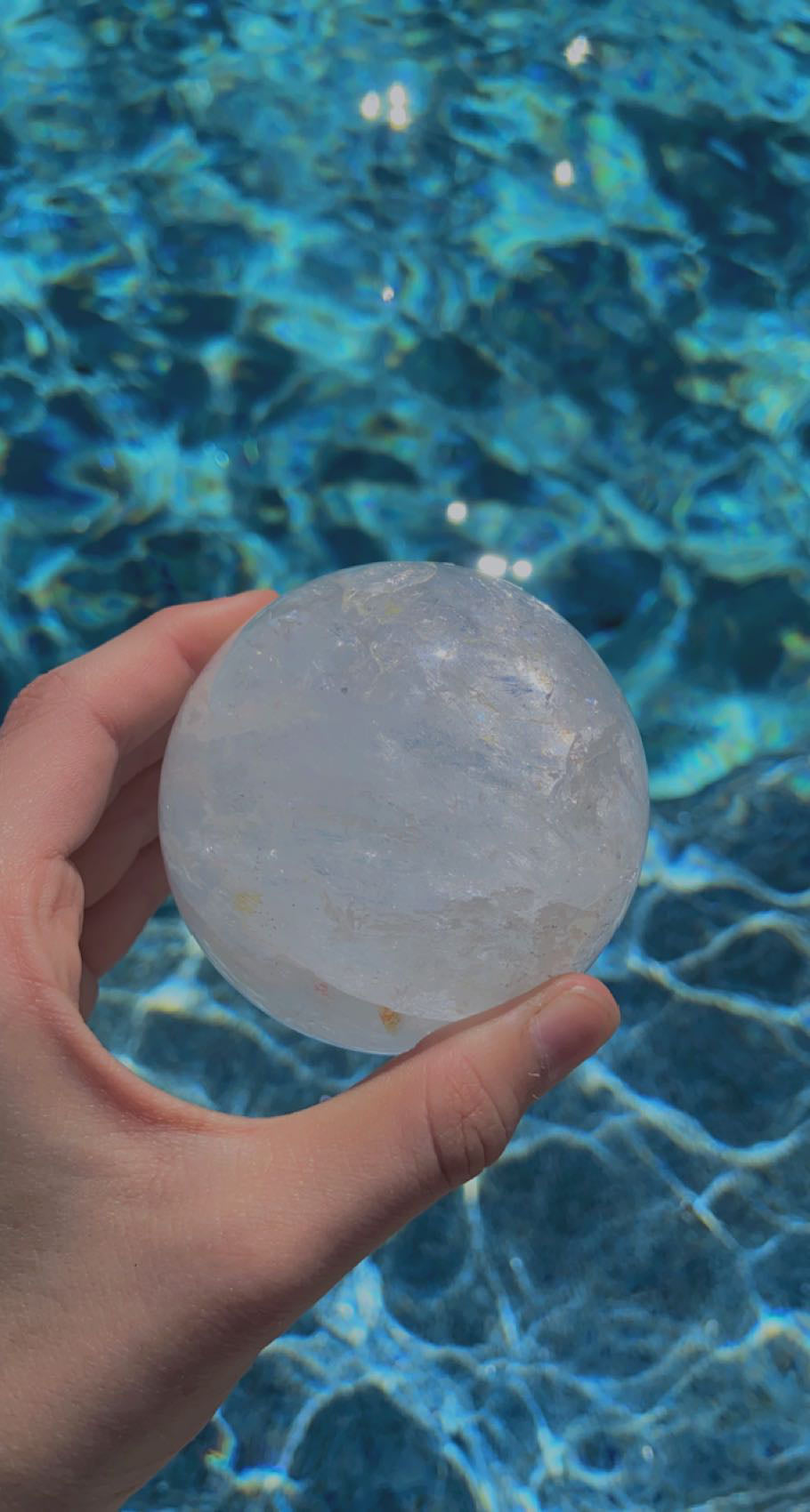 Clear Quartz Sphere