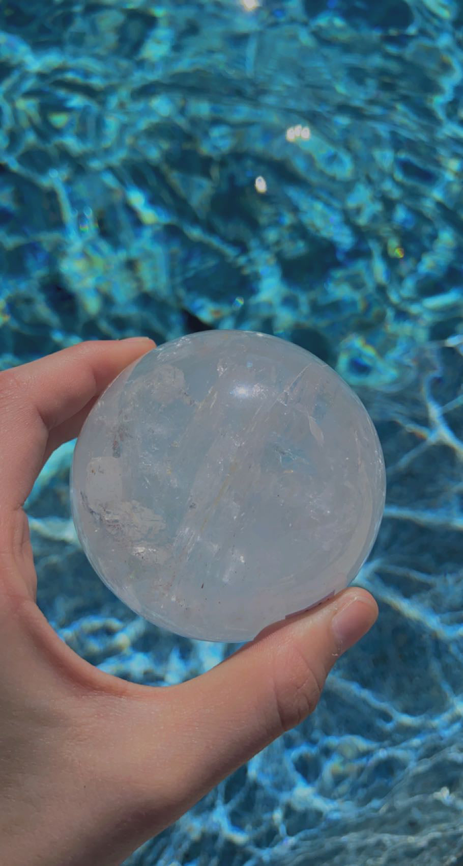 Clear Quartz Sphere