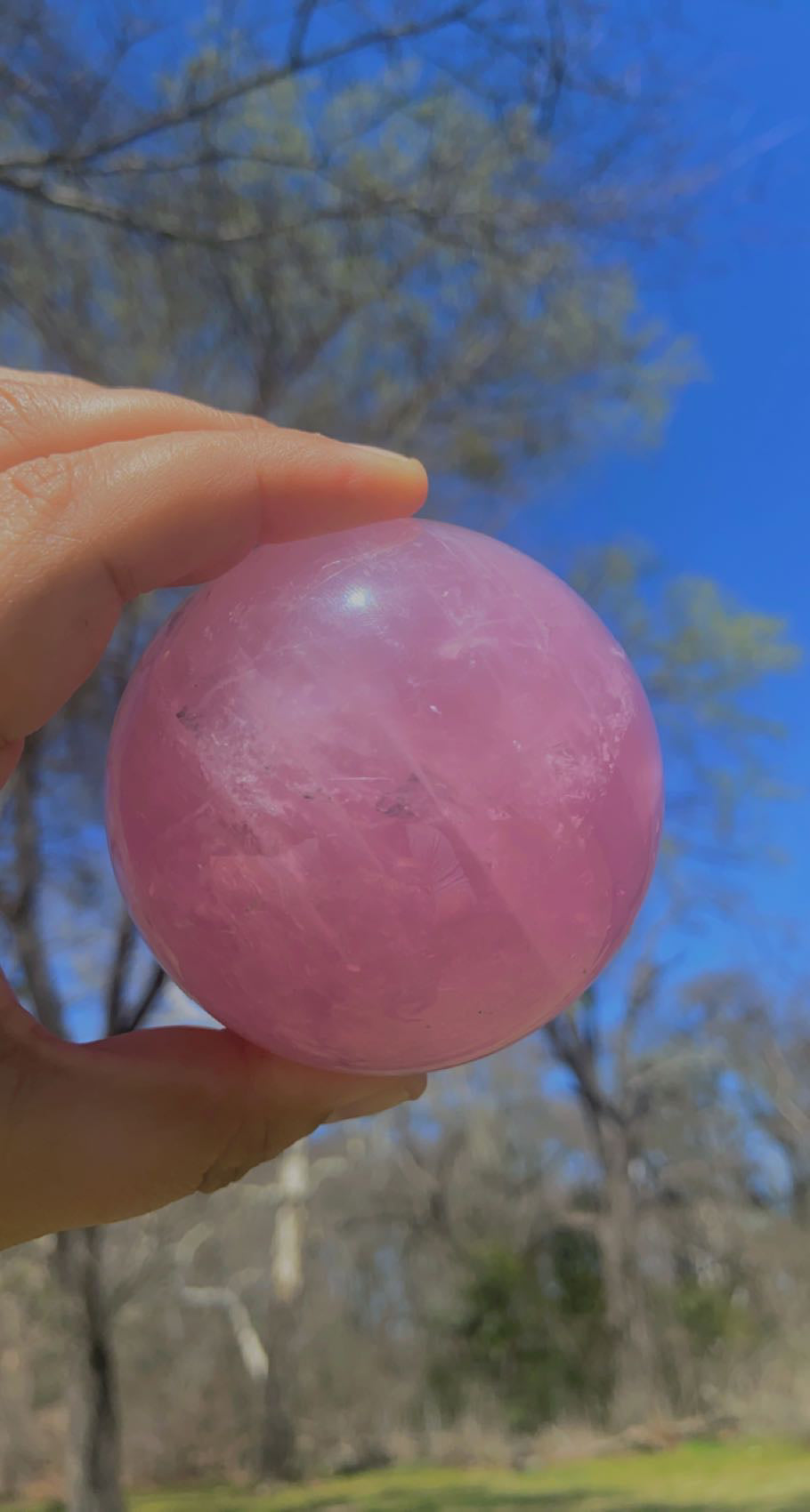 Rose Quartz Sphere