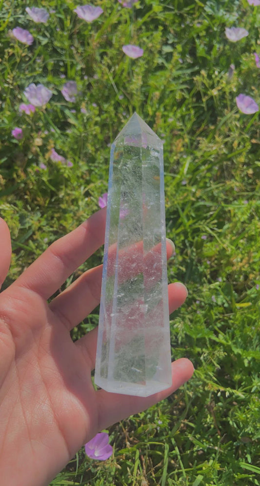 Clear Quartz Towers