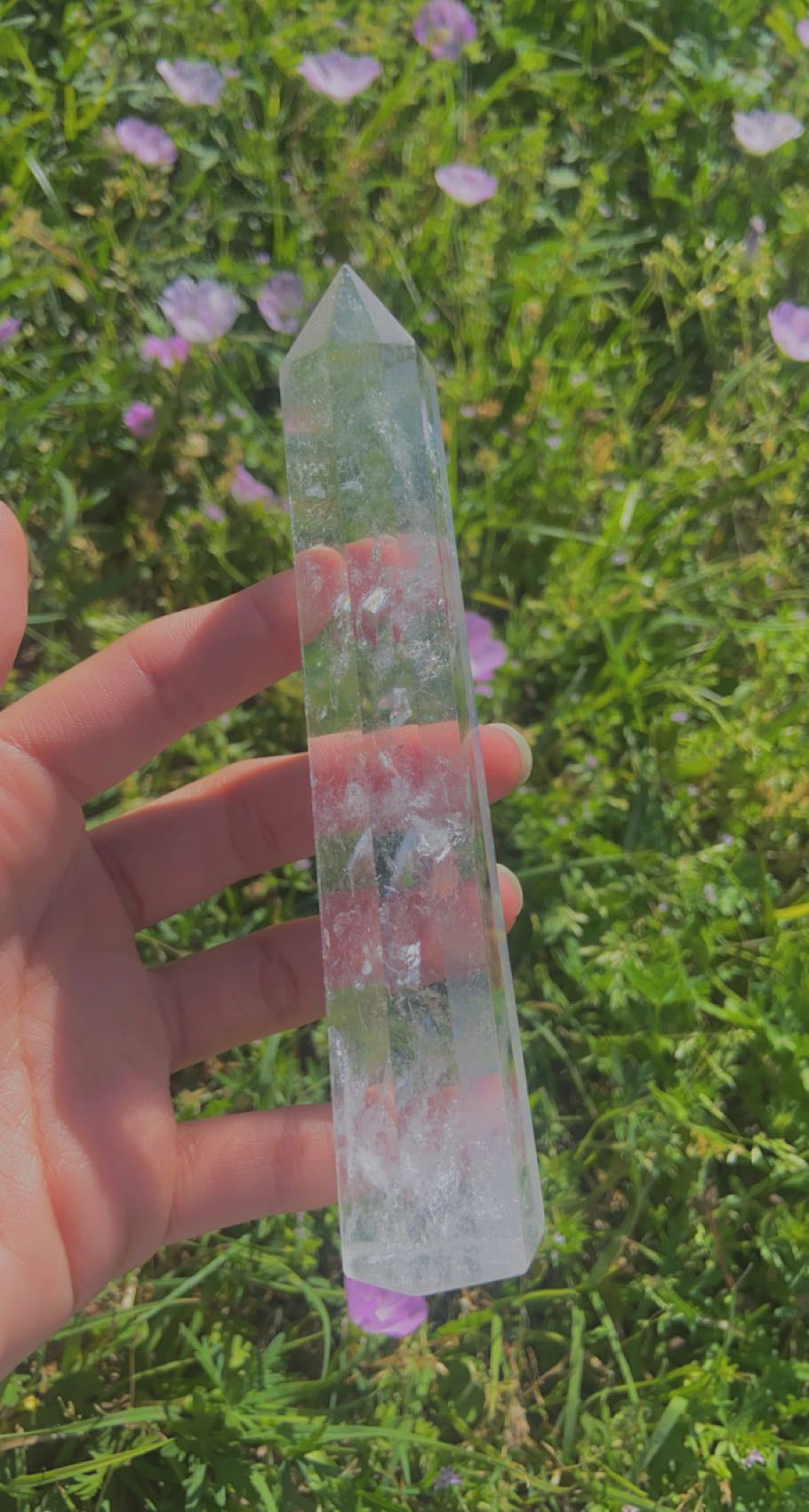 Clear Quartz Towers