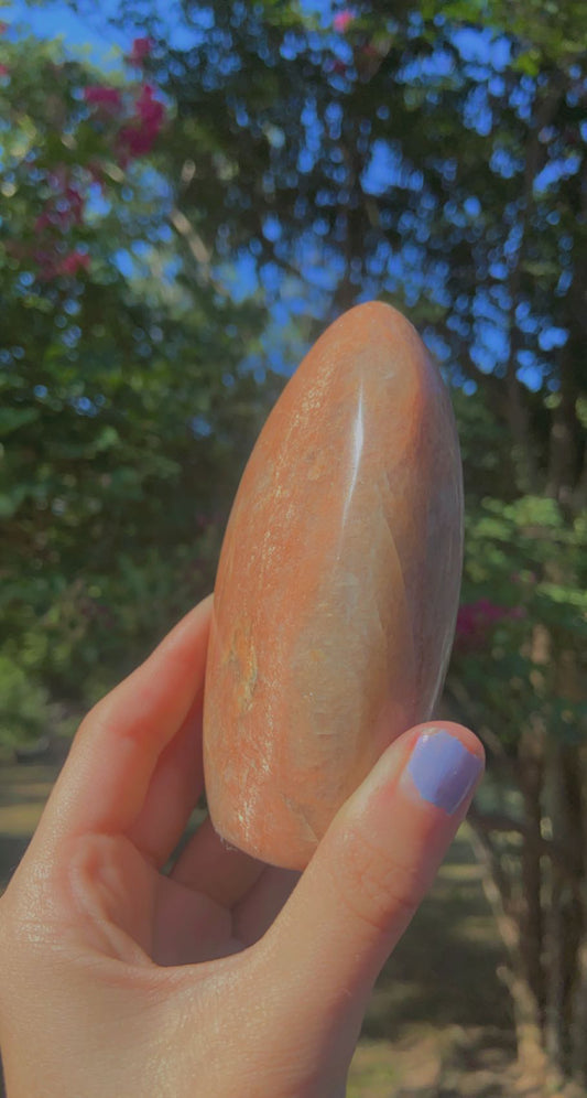 Peach Moonstone Free forms