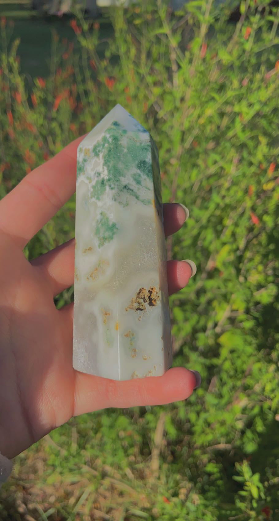 Moss Agate Towers